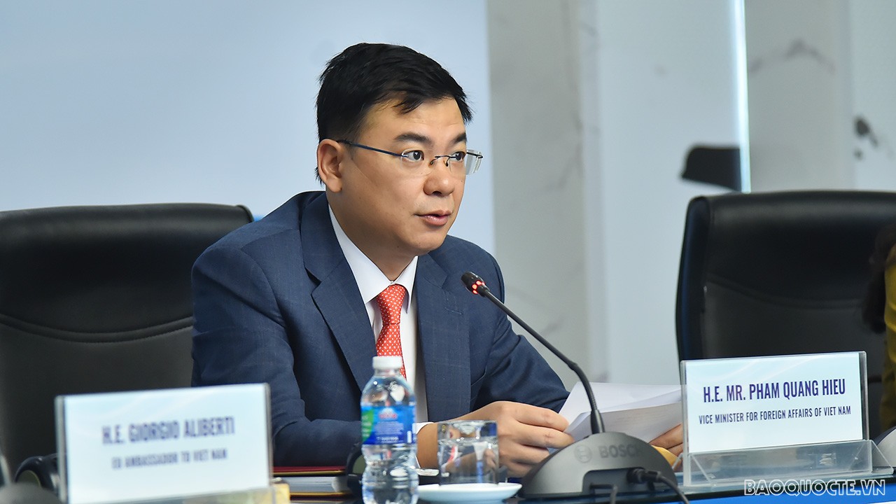 Lần đầu tiên Diễn đàn về hợp tác EU-Mekong được tổ chức tại Việt Nam