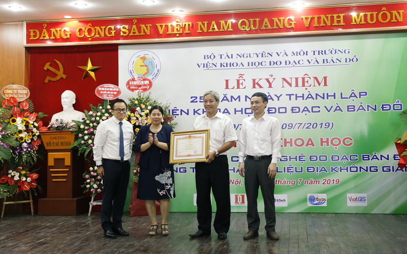 Những thành tựu nổi bật của Viện Khoa học Đo đạc và Bản đồ