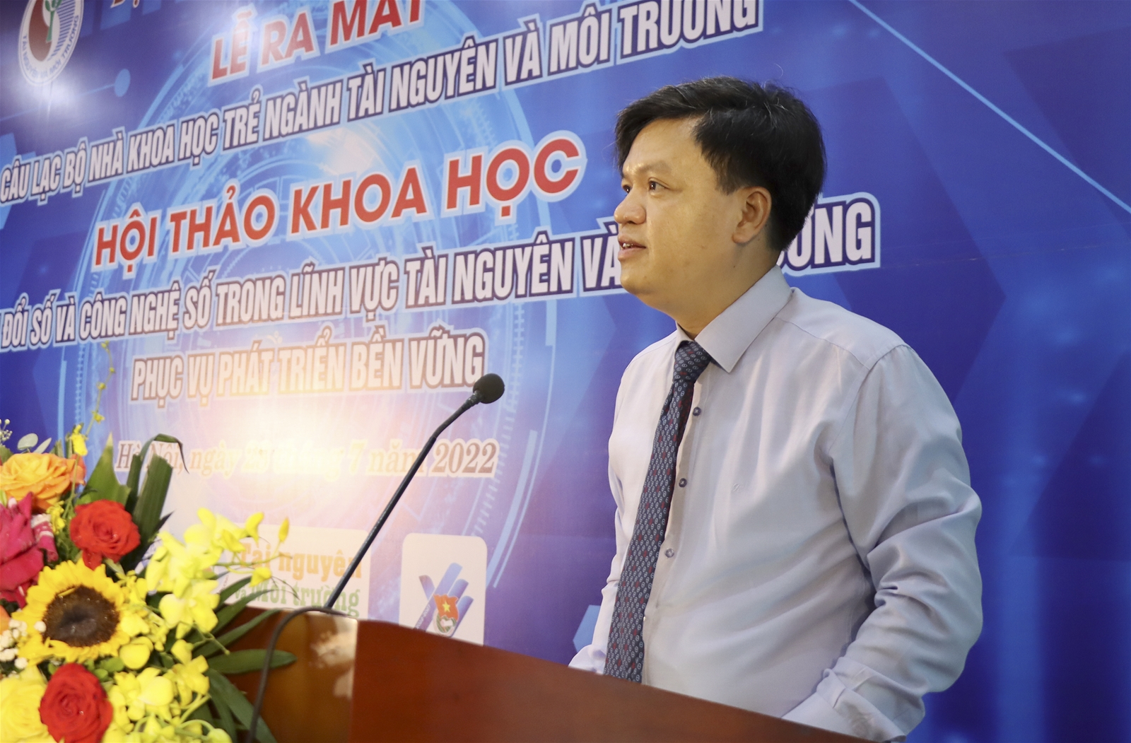 Vai trò của các Nhà khoa học trẻ trong chuyển đổi số và công nghệ số lĩnh vực tài nguyên và môi trường phục vụ phát triển bền vững