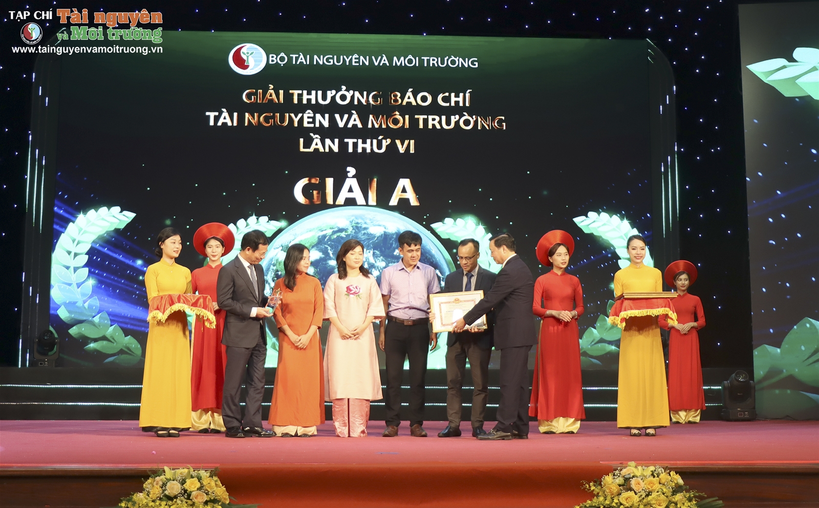 Trao Giải thưởng Môi trường Việt Nam và Giải thưởng Báo chí TN&MT lần thứ VI
