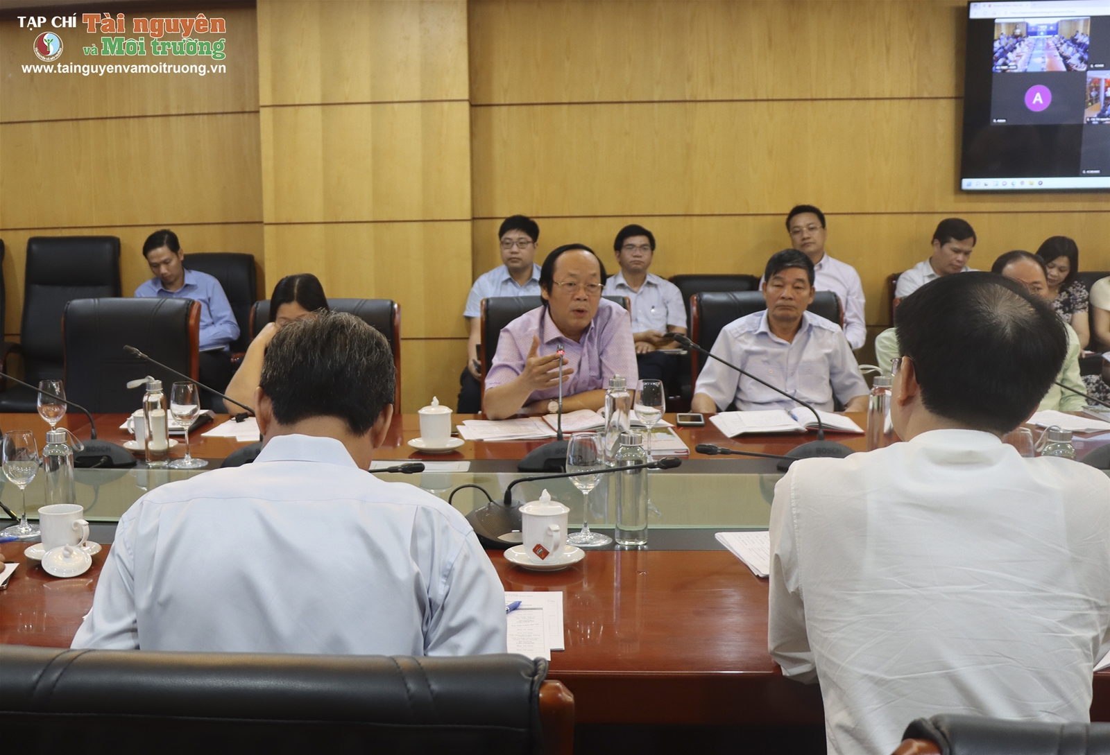 Họp Kế hoạch tổng thể tổ chức các hoạt động kỷ niệm 20 năm Ngày thành lập Bộ Tài nguyên và Môi trường (05/8/2002-05/8/2022)