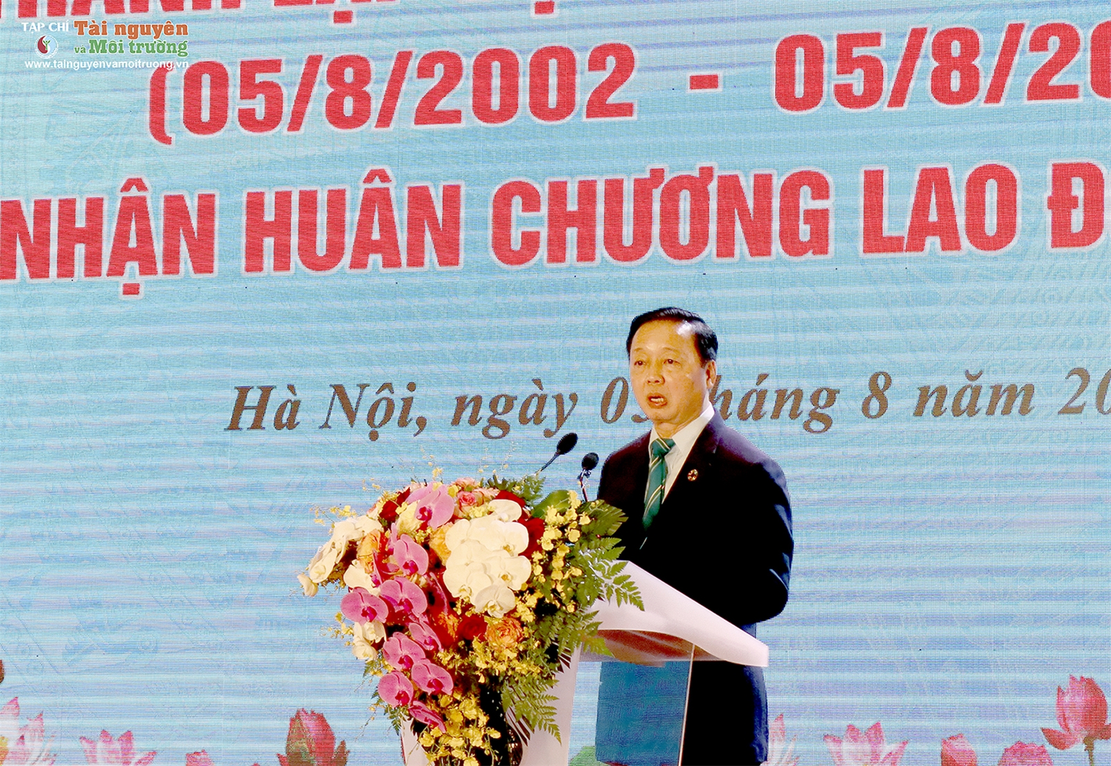 Bộ ảnh Bộ Tài nguyên và Môi trường kỷ niệm 20 năm thành lập và đón nhận Huân chương Lao động hạng Nhất