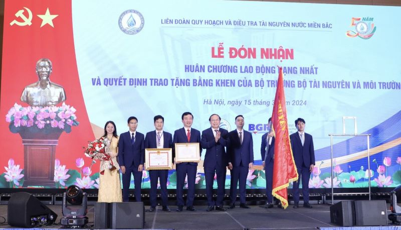 Kỷ niệm 50 năm thành lập Liên đoàn Quy hoạch và Điều tra tài nguyên nước miền Bắc