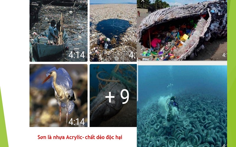 Những tác hại của sơn nhựa với môi trường và sức khỏe con người