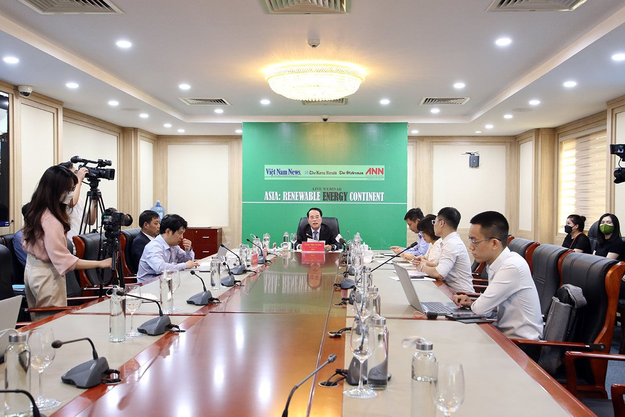 Bộ TN&MT đề xuất 7 quan điểm phát triển bền vững năng lượng tái tạo khu vực châu Á