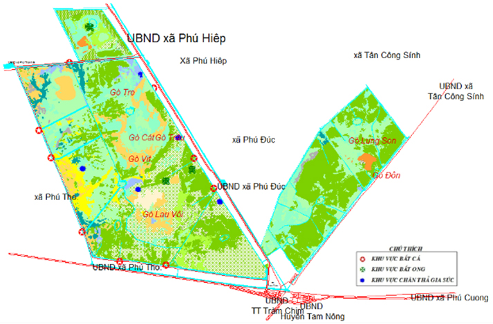 Đánh giá tác động của người dân đến khu vực Vườn quốc gia Tràm Chim tại xã Phú Thọ, Phú Đức, huyện Tam Nông, tỉnh Đồng Tháp