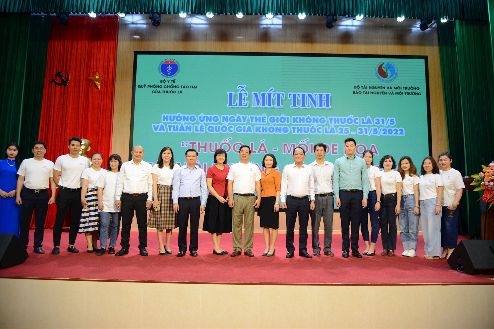 Phòng, chống tác hại thuốc lá của Bộ TN&MT là mô hình điểm, đi vào chiều sâu