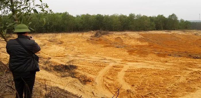 Quảng Trị: Cần xử lý dứt điểm nạn khai thác đất trái phép