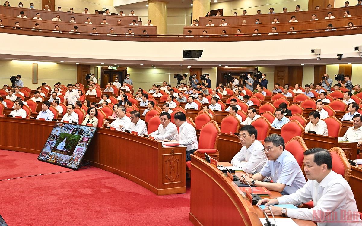 Hình ảnh Hội nghị toàn quốc tổng kết 10 năm công tác phòng, chống tham nhũng, tiêu cực