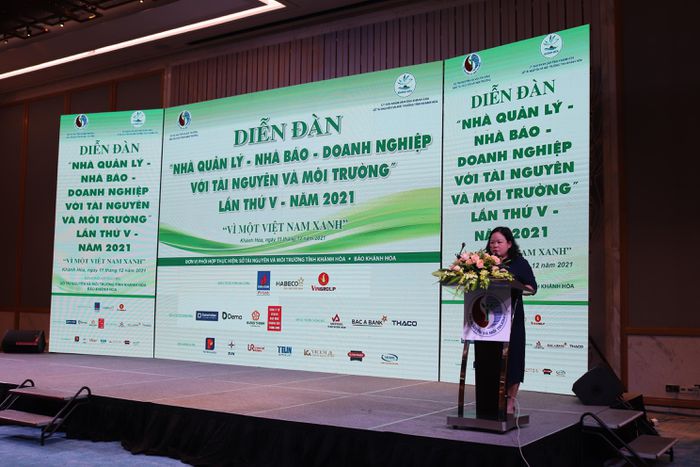 Khai mạc diễn đàn 'Nhà Quản lý - Nhà báo - Doanh nghiệp với Tài nguyên và Môi trường' lần thứ V - năm 2021