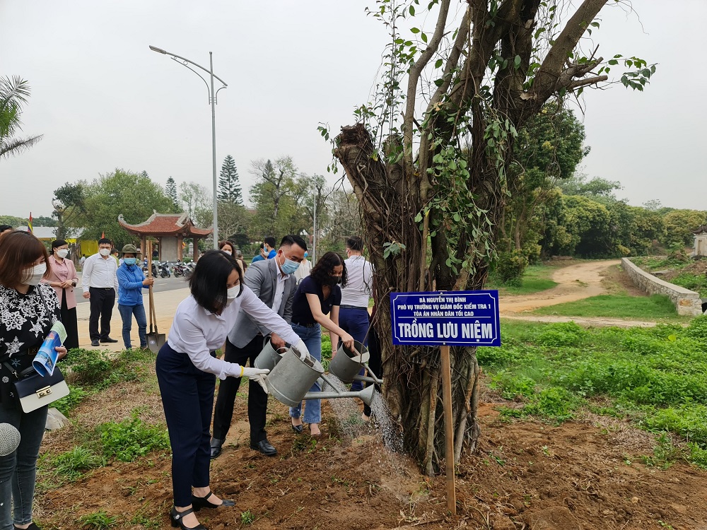Chương trình Chùa xanh trồng mới 1008 cây tại chùa Quỳnh Lâm, Quảng Ninh