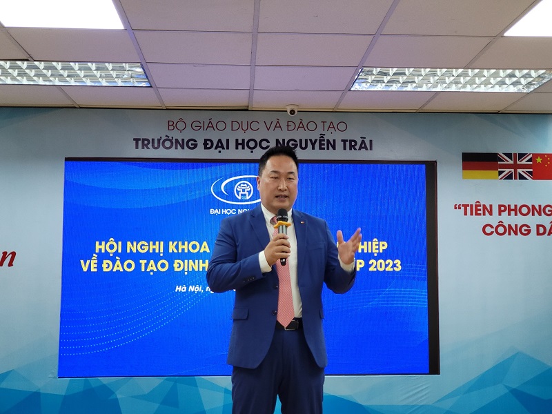 Hội nghị Khoa học với Doanh nghiệp về đào tạo định hướng nghề nghiệp năm 2023