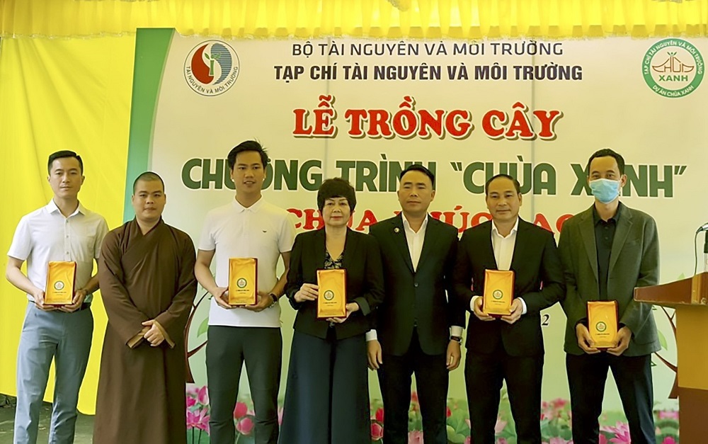 Chương trình Chùa xanh trồng cây tại chùa Phúc Lạc, Hà Nam