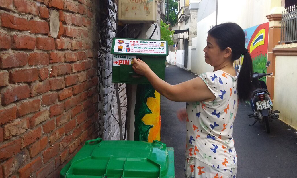 “Ngôi nhà của pin” - Mô hình an toàn cho môi trường và sức khỏe con người