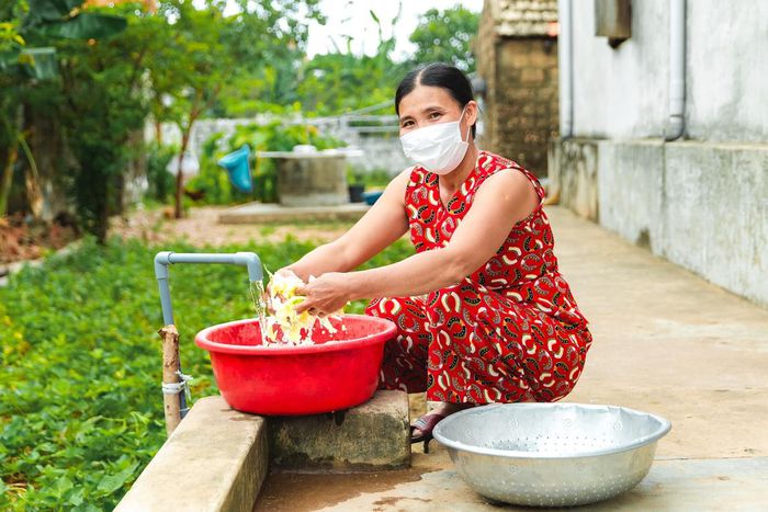Nước sạch khơi nguồn mang niềm vui đến người dân miền Trung