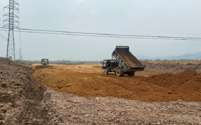 Hòa Bình: Dự án Khu đô thị mới Trung Minh A ồ ạt san lấp khi chưa được giao đất
