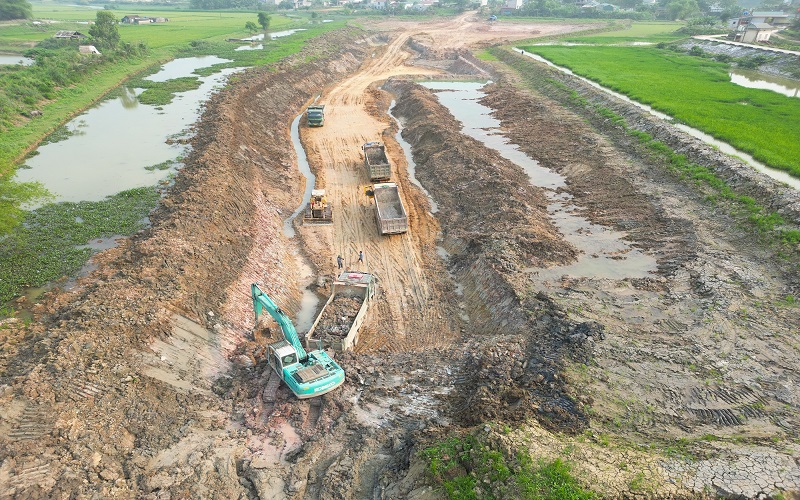 Thanh Hóa: Quá trình thi công Dự án nạo vét sông Hoạt tồn tại nhiều bất cập
