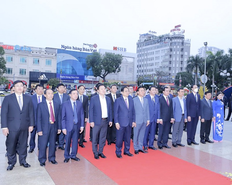Thủ tướng Phạm Minh Chính đến thăm và làm việc tại Thanh Hóa