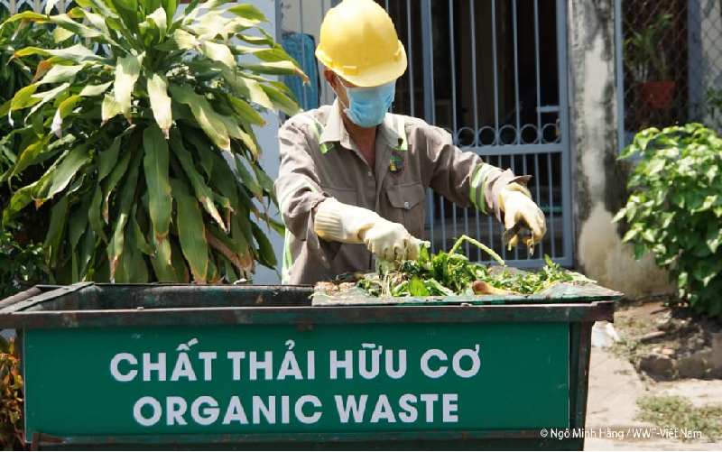 Hợp tác phân loại rác tại nguồn, tái chế và xử lý chất thải rắn