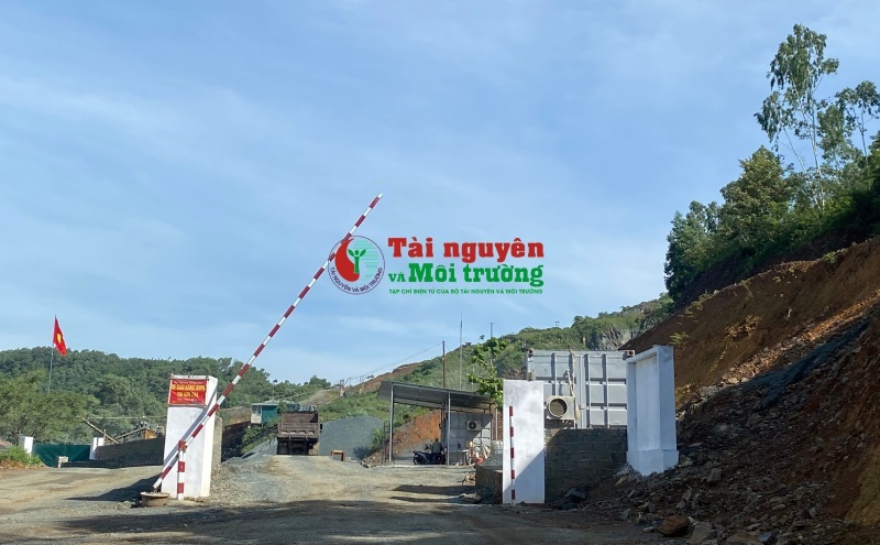 Hoà Bình - Bài 2: Xử phạt Công ty Sông Đà 11 khai thác khoáng sản không lắp trạm cân