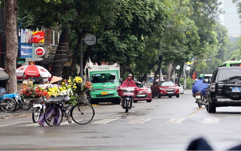 Thời tiết ngày 21/1: Bắc Bộ trời rét, mưa rào và dông