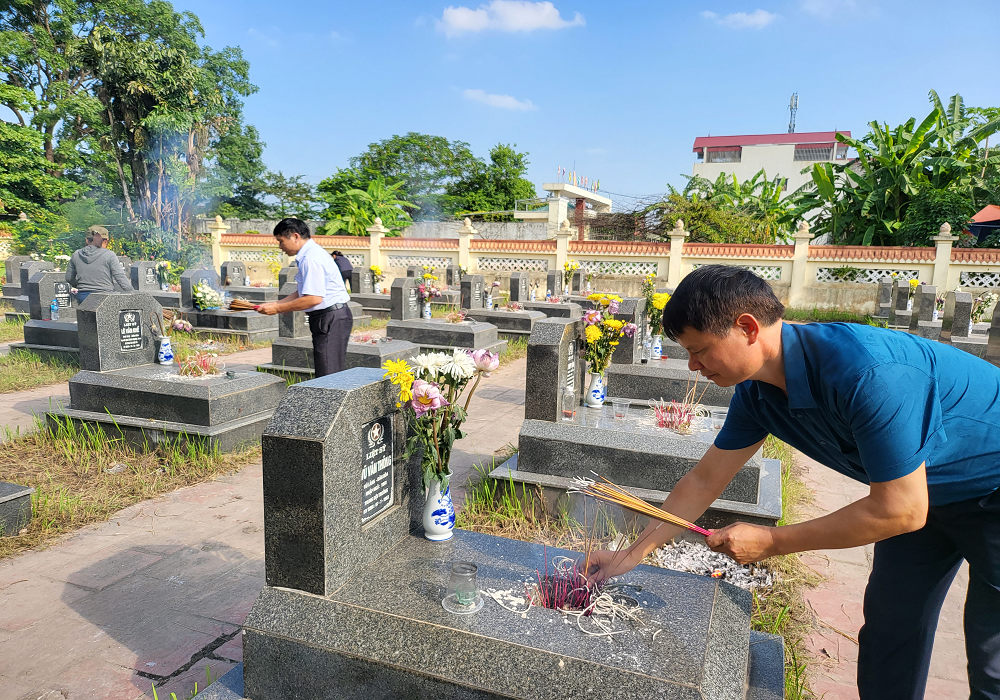 Hoạt động tri ân kỷ niệm ngày Thương binh liệt sĩ 27/7/2022
