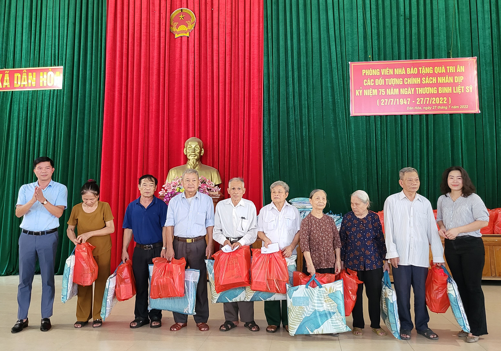 Hoạt động tri ân kỷ niệm ngày Thương binh liệt sĩ 27/7/2022