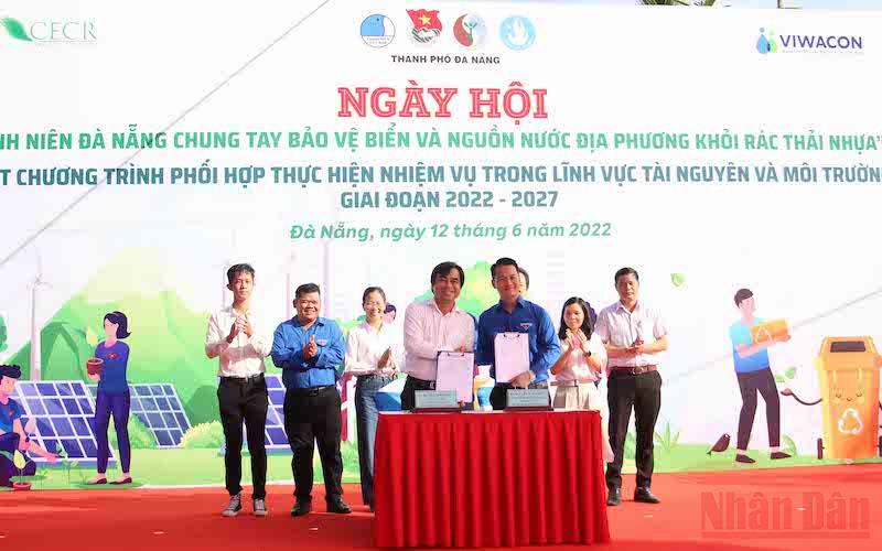 Ký kết phối hợp bảo vệ môi trường ở Đà Nẵng
