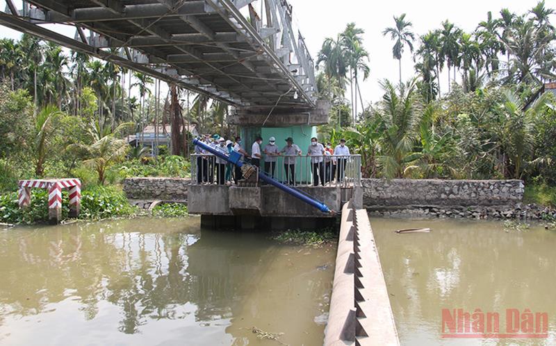Hậu Giang lo thiếu nước sản xuất mùa khô hạn
