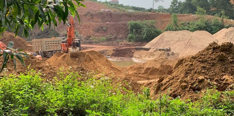 Bắc Giang - Bài 2: Phạt Công ty Đức Tâm 120 triệu đồng vì khai thác khoáng sản không đăng ký