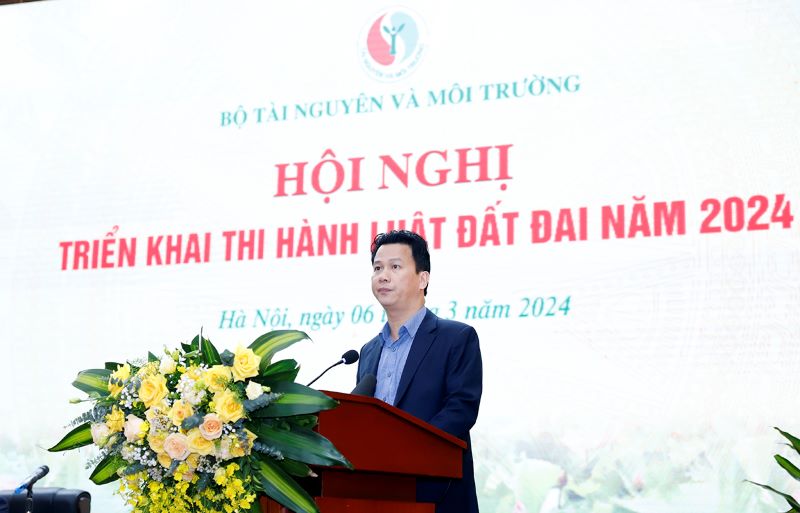Hội nghị triển khai thi hành Luật Đất đai năm 2024