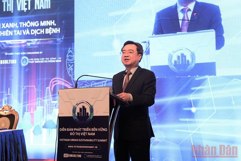 Phát triển đô thị bền vững theo hướng xanh, thông minh, thích ứng biến đổi khí hậu