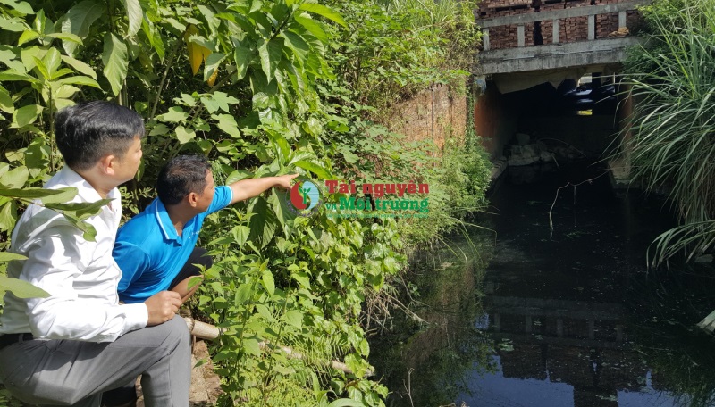 Nghi vấn Công ty môi trường CNC Hoà Bình xả thải gây ô nhiễm môi trường