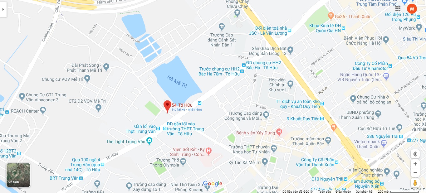 Vị trí của lô D47 trên bản đồ được xem là "của hiếm" trên thị trường bất động sản Hà Nội