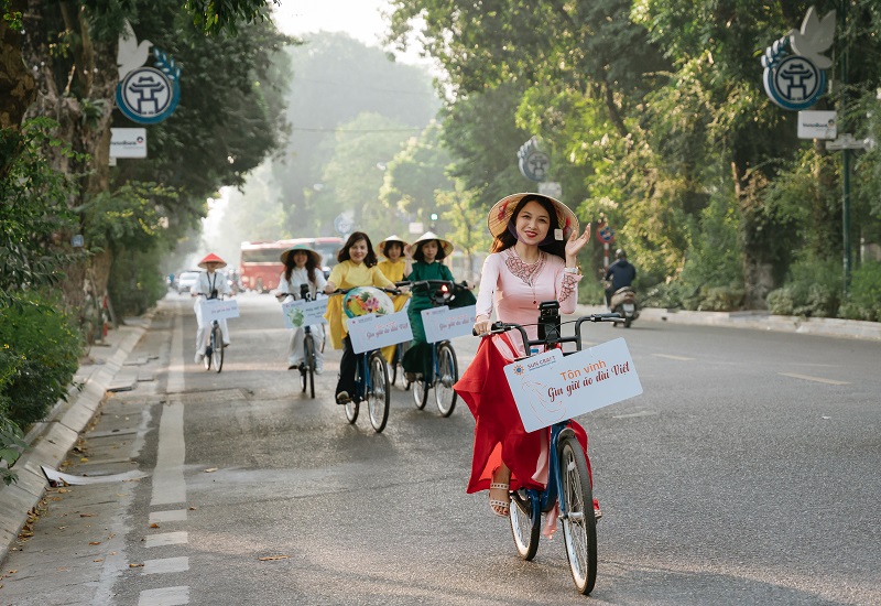 Phụ nữ Việt lan tỏa thông điệp sống khỏe, sống xanh