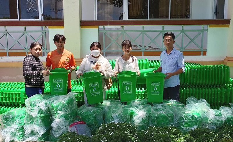 Đồng Tháp: Ra mắt mô hình 'Tổ phụ nữ phân loại rác tại gia đình'