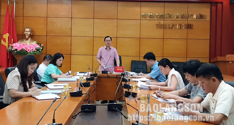 Giám sát công tác quản lý nhà nước về bảo vệ môi trường tại Sở Tài nguyên và Môi trường