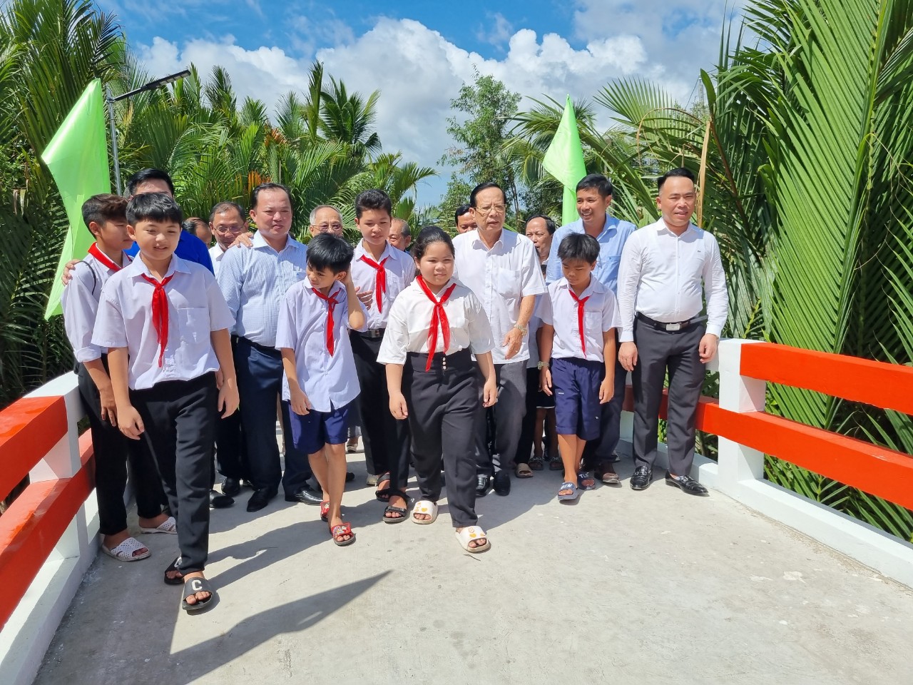 Tỉnh Hậu Giang: Khánh thành 2 cây cầu dân sinh tại huyện Long Mỹ