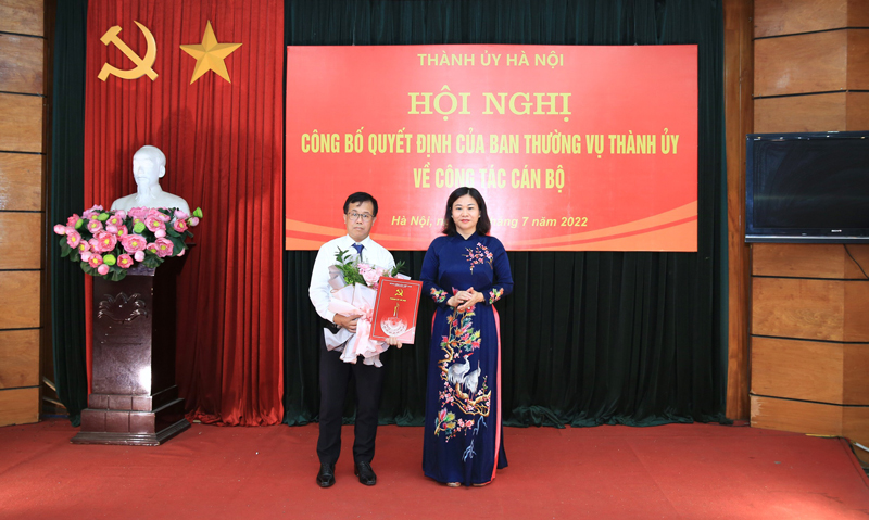 Đồng chí Nguyễn Thành Lợi giữ chức vụ Phó Tổng Biên tập được giao phụ trách Báo Hànộimới