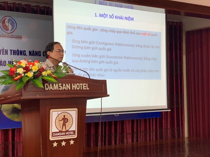 Truyền thông, nâng cao nhận thức về khai thác bền vững tài nguyên nước và bảo vệ môi trường nước xuyên biên giới