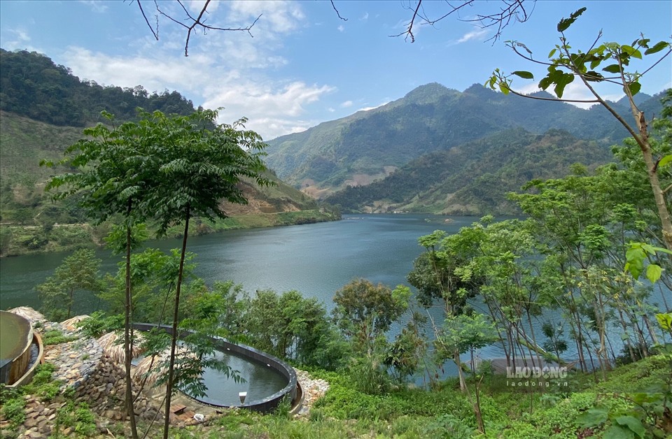 Hấp dẫn nét đẹp hồ thuỷ lợi trên huyện vùng cao Sơn La