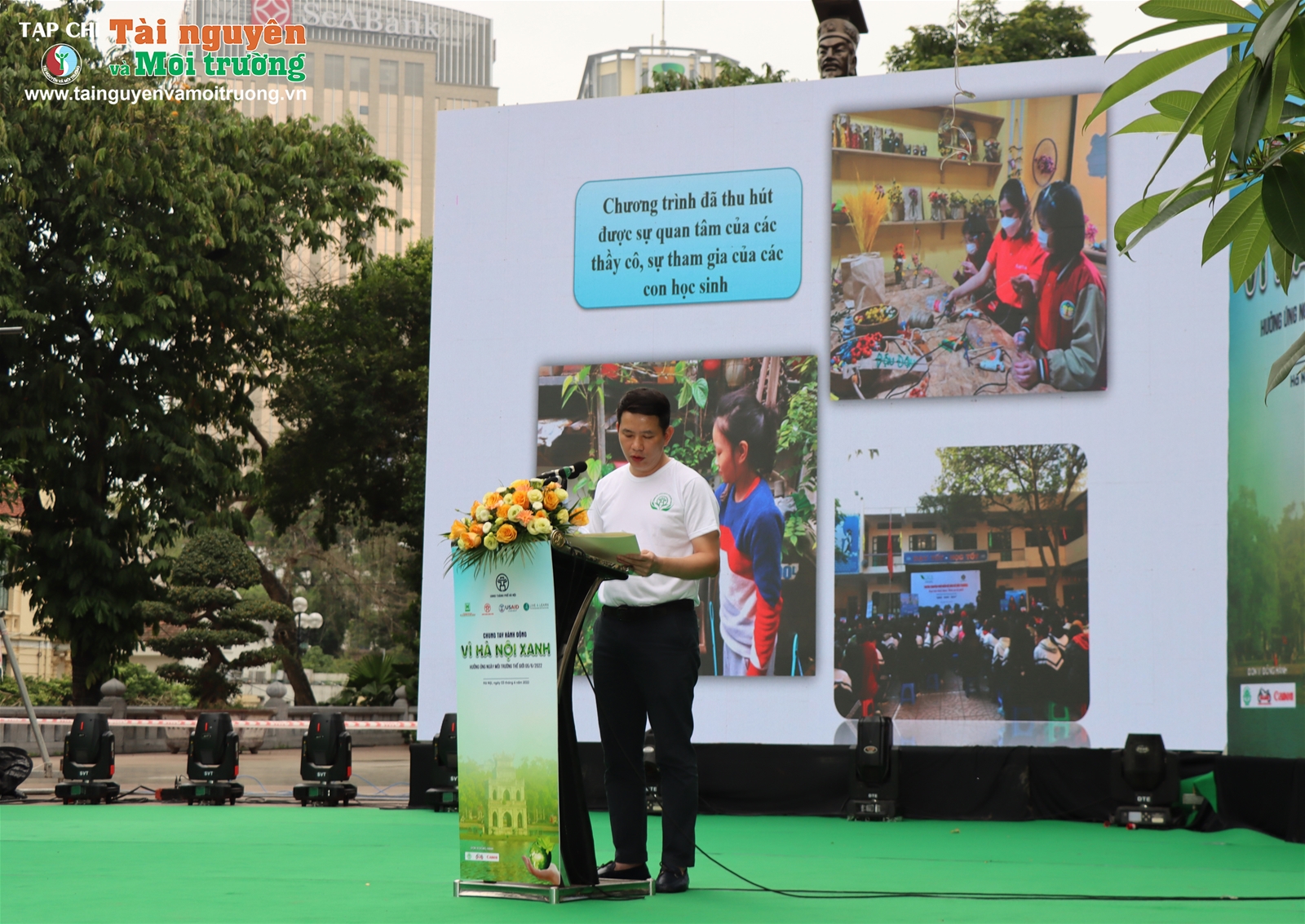 Lễ phát động hưởng ứng Tháng hành động vì môi trường và Ngày Môi trường Thế giới: Chung tay vì một Hà Nội xanh