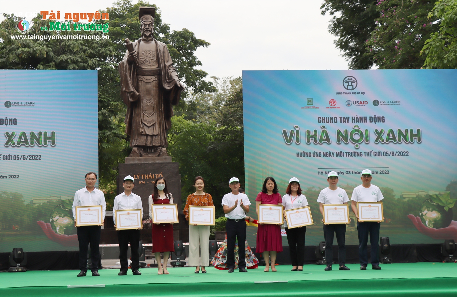 Lễ phát động hưởng ứng Tháng hành động vì môi trường và Ngày Môi trường Thế giới: Chung tay vì một Hà Nội xanh