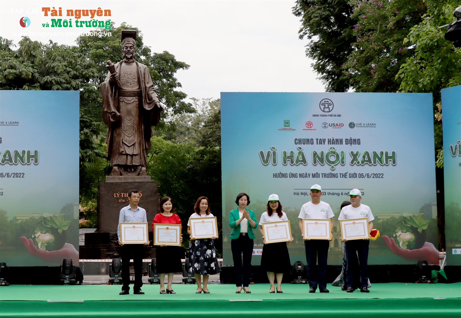 Lễ phát động hưởng ứng Tháng hành động vì môi trường và Ngày Môi trường Thế giới: Chung tay vì một Hà Nội xanh