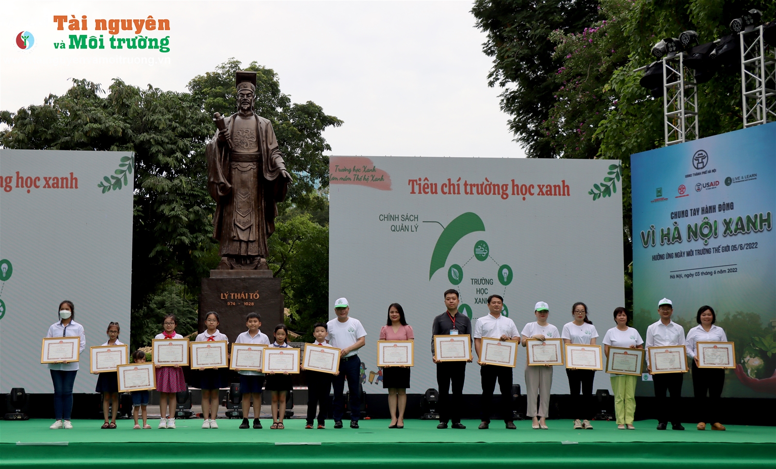 Lễ phát động hưởng ứng Tháng hành động vì môi trường và Ngày Môi trường Thế giới: Chung tay vì một Hà Nội xanh