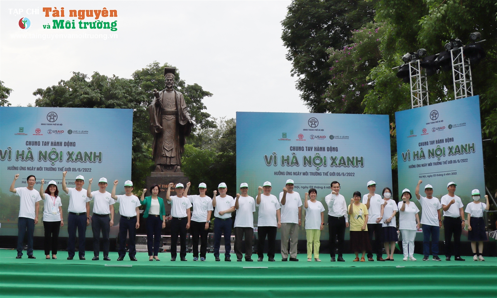 Lễ phát động hưởng ứng Tháng hành động vì môi trường và Ngày Môi trường Thế giới: Chung tay vì một Hà Nội xanh