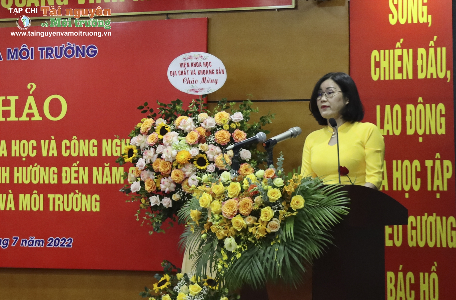 Hội thảo “Tổng kết hoạt động khoa học và công nghệ giai đoạn 2011-2020 và định hướng đến năm 2030 của Bộ Tài nguyên và Môi trường”