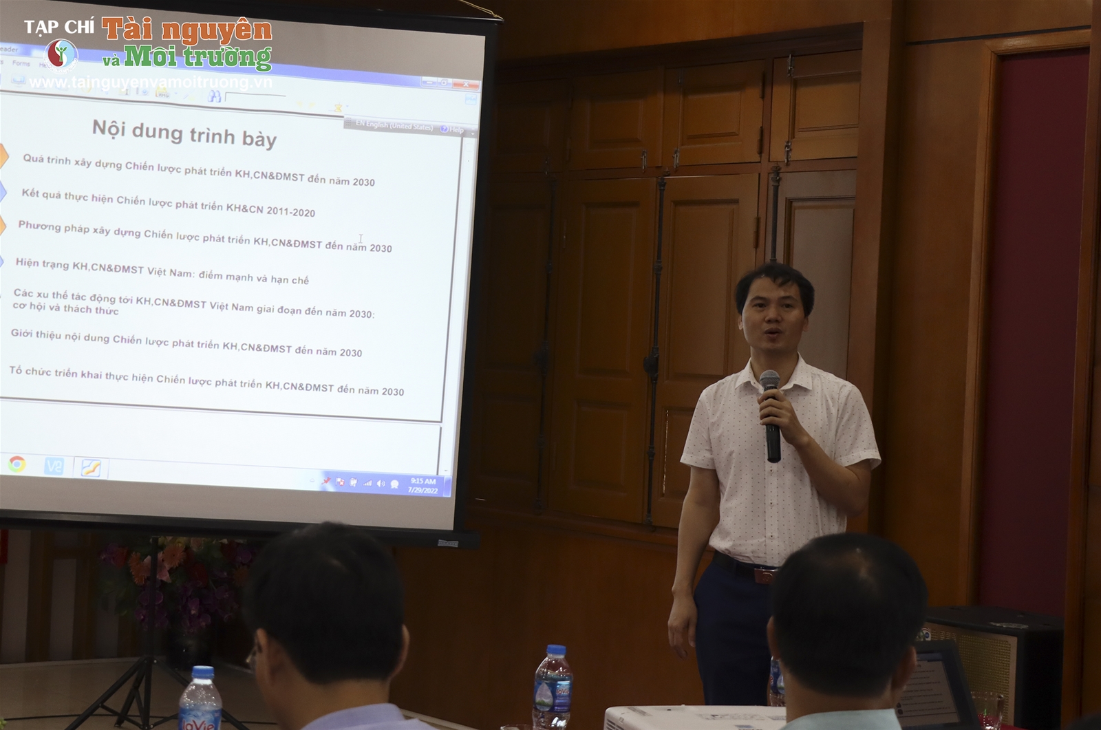 Hội thảo “Tổng kết hoạt động khoa học và công nghệ giai đoạn 2011-2020 và định hướng đến năm 2030 của Bộ Tài nguyên và Môi trường”