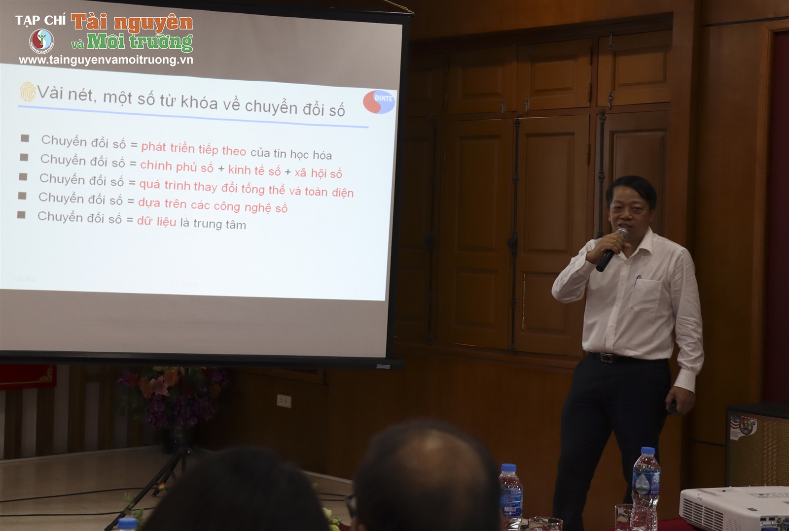 Hội thảo “Tổng kết hoạt động khoa học và công nghệ giai đoạn 2011-2020 và định hướng đến năm 2030 của Bộ Tài nguyên và Môi trường”