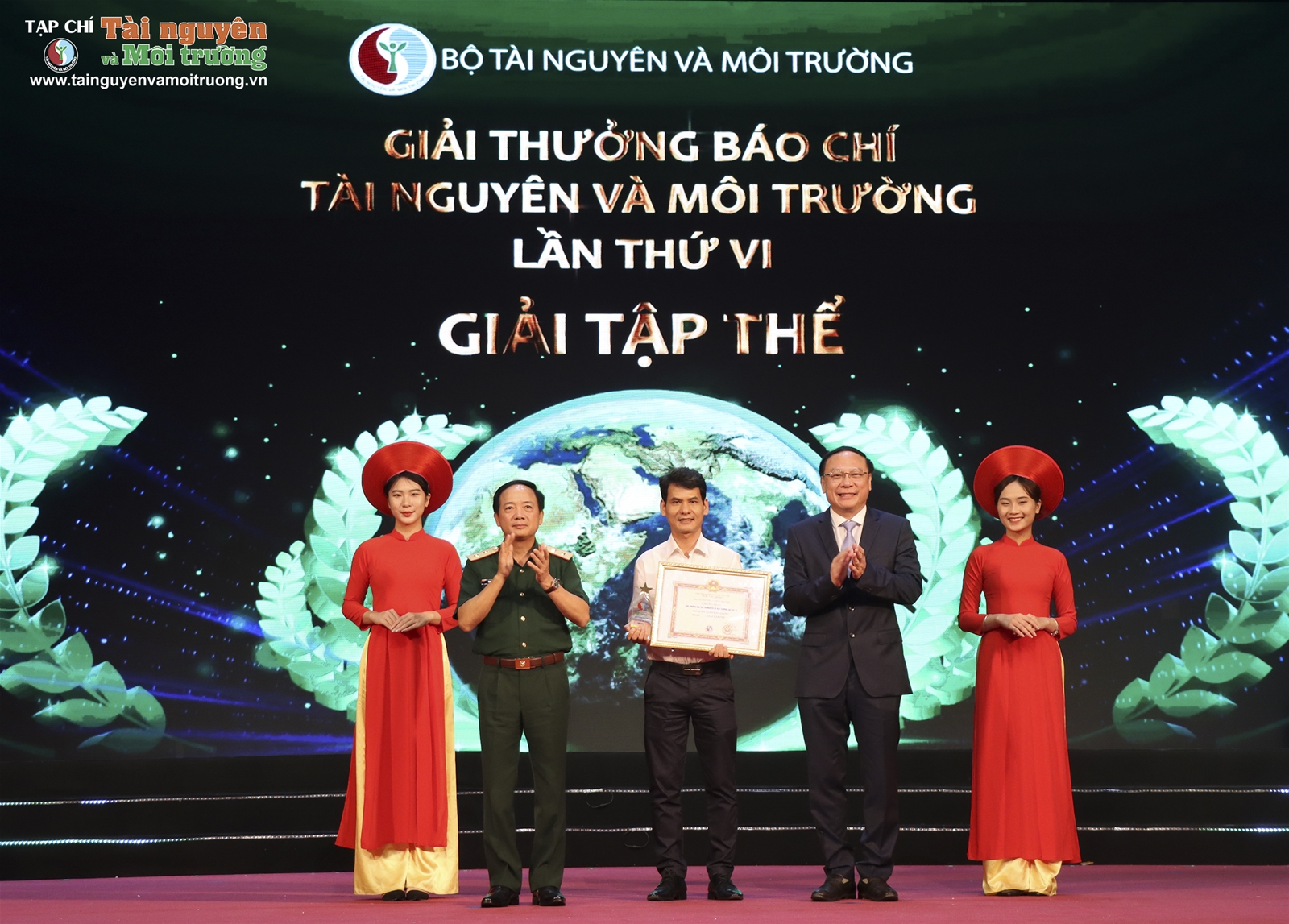 Trao Giải thưởng Môi trường Việt Nam và Giải thưởng Báo chí TN&MT lần thứ VI
